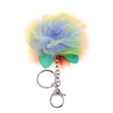 Max Cute Fluffy Key Chain Artificial Key Chain Car Handbag Pendant Multi-color