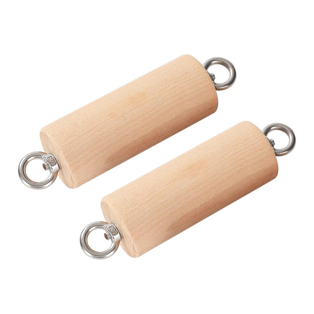 Maxbell Pull up Handles Grips Wood for Weight Training Indoor and Outdoor Kettlebell