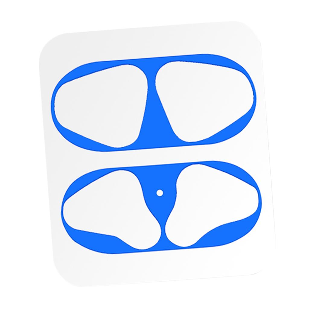Max Guard Earphone Protective Sticker for Apple Airpods Earphone 1x Blue