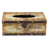 Max Wood Tissue Box Container Towel Napkin Holder Paper Dispenser The Earth