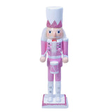 Maxbell Nutcrackers Figures Sparkle 30cm Wooden Unique for bedroom with drum