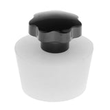 Max Maxb Silicone plug with handle for pipe sealing w/ Black Bakelite handle 15