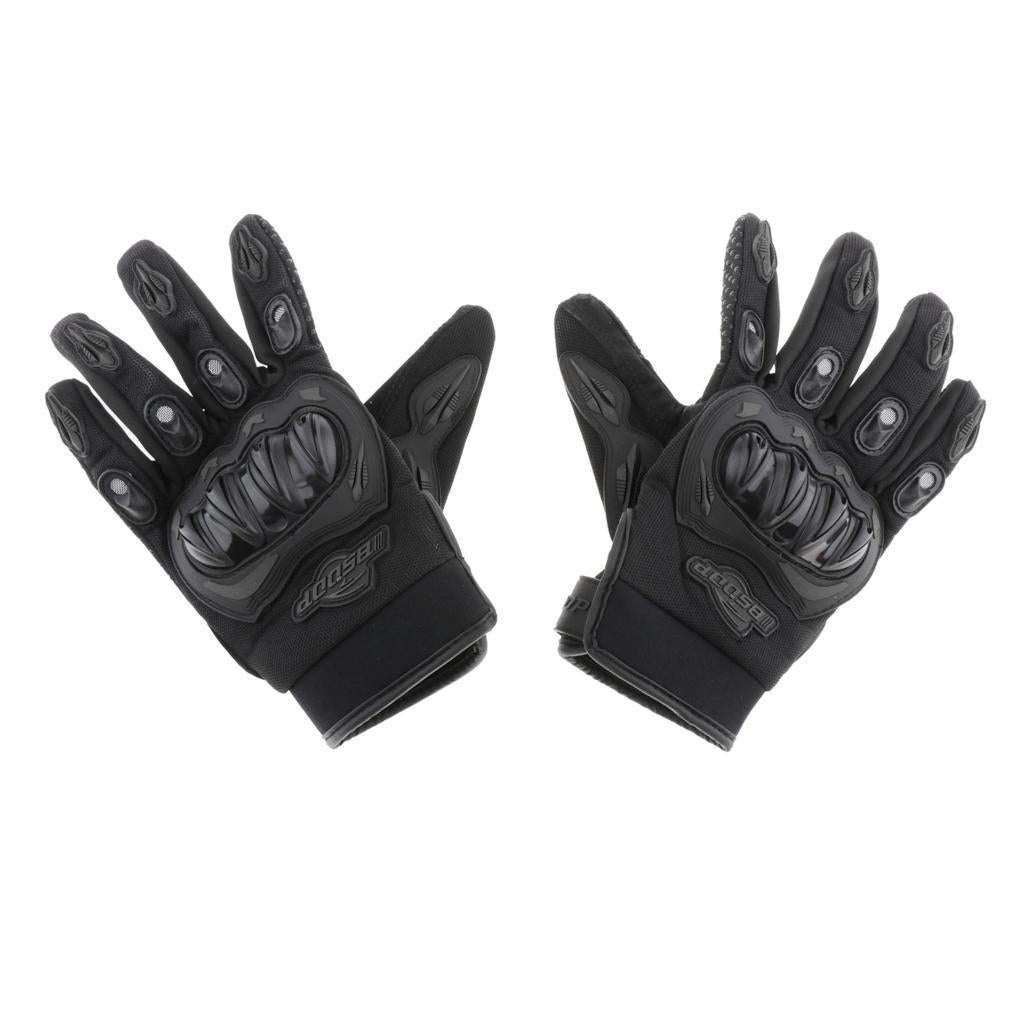 Maxbell Motorcycle Glove Waterproof Motorbike Warm Thermal Winter Quality Black L