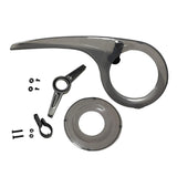 Maxbell Portable Bike Chain Guard Cover Crank Durable for Outdoor Riding Accessories Grey,Full Set