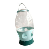 Maxbell Pigeon Water Dispenser Feeder Bird Feeding Drinker for Parrot Dove Parakeet 6L Green 38.5cmx21cm