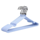 Maxbell Clothes Hanger Storage Rack PVC Coating Steel Coat Hanger Holder Sky Blue