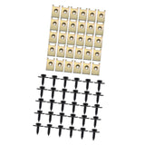 Maxbell U Nuts Kit J98+J260 Durable Replace BMW 6er 7er 8er x1 x3 x5 x6 30pc J260  30pc J98