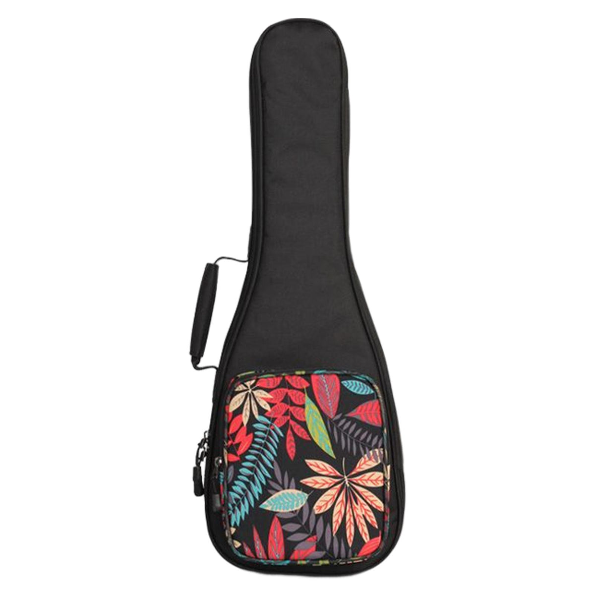 Maxbell Ukelele Carrying Case Nylon for Soprano Concert Tenor Thick Padded 21inch Black