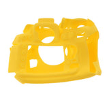 Max Detachable Silicone Camera Protective Case Cover Shell for Nikon D810 Yellow