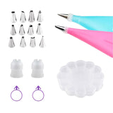 Maxbell Cake Decorating Kitchen Gadget DIY Tool for Home Restaurant Household 17pcs