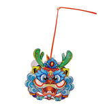 Maxbell Chinese New Year Lantern DIY Material Set Cute Traditional for Boys Children Blue