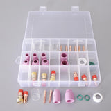 Max 40x Nozzle Gas Lens Collet Body Consumables Kit WP17/18/26 TIG Welding Torch - Aladdin Shoppers