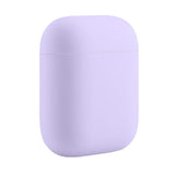 Maxbell Headphones Case Dustproof Soft Silicone for Apple AirPods  Purple