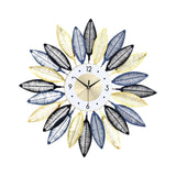 Maxbell Hanging Wall Clocks Non Ticking Metal Wall Watch Clock for Office Bedroom 70cmx70cm