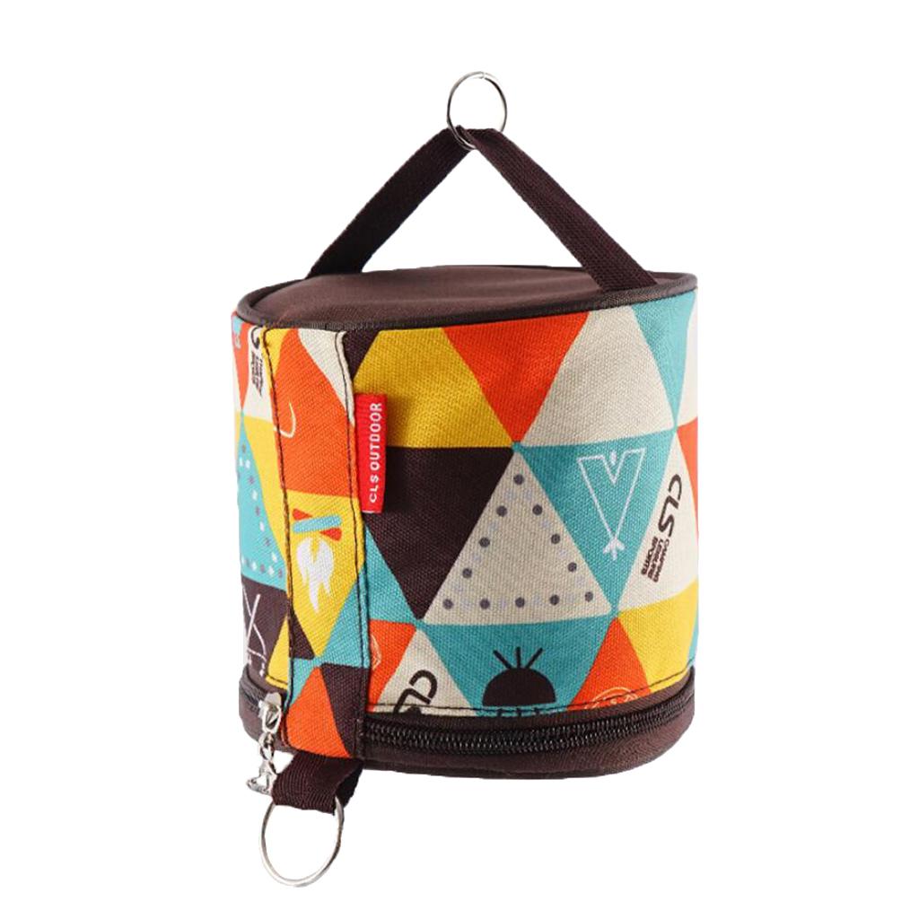 Max Camping Tent Folding Toilet Paper Hanging Holder Roll Case Storage Box Bag B