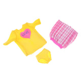 Max Handmade Cute T-shirt Miniskirt Underpants For 12inch Blythe Doll Accessory