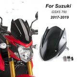 Max Moving windshield for SUZUKI GSXS750 GSX-S750 17-19 Smoke