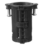 Maxbell Lock Nuts Faucet Basin Nuts No Disassembly Tube for Home Garden Household black