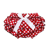 Max Baby Infant Pants Bow Print PP Shorts XL ( 12-24 Months ) Red wave point
