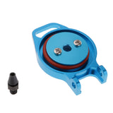 Max 102059(02004) Aluminium Fuel Tank Cover for HSP 1/10 Nitro Car Truck Blue