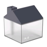 Max 3-in-1 USB House Humidifier with Minifan & Colorful Night Light Gray