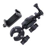 Maxbell Motorcycle Handlebar Camera Mount 1/4 360 Degree Rotary Standard Big Clamp
