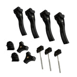 Maxbell 11Pcs Truck Bed Cover Fasteners for Feetuo Hard trifold Tonneau Cover