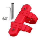 Maxbell Mountain Bike Kettle Mount Adaptor Bicycle Water Bottle Cage Strap Red