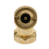 Maxbell Solid Car Tyre Tire Inflation Nozzle Air Blow Gun Tip Accessory Zinc Alloy