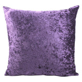 Max 50x50cm Square Short Plush Velvet Throw Cushion Cover For Sofa Dark Purple - Aladdin Shoppers