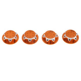 Max 4Pcs Aluminum Wheel Hub Cover 17mm Hex Nut for RC 1/8 Model Car Parts Orange