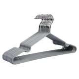 Maxbell Clothes Hanger Storage Rack PVC Coating Steel Coat Hanger Holder Grey