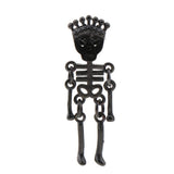 Max Halloween Punk Skull Head Skeleton Earring Stud Party Costume Black