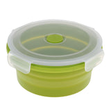 Maxbell Collapsible Silicone Camping Bowl, Food-grade and BPA-free 600ml Green