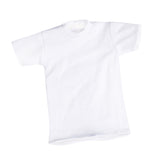 Maxbell 1pc 1/6 Men T-shirt Male Soldier Clothing for HT 12in Doll Toys Accessories white