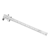 Maxbell 0-200mm Vernier Caliper Stainless Steel Measuring Tool mm/inch for Household