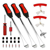 Maxbell Tire Levers Spoon Set Changer Removal Tool for Auto Car Tire Lawn Mower