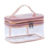 Maxbell Makeup Bag Makeup Tool Brushes Travel Toiletry Bag for Toiletries Bathroom Pink