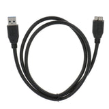 Maxbell USB 3.0 Power Charger Data SYNC Cable Cord Adapter Converter for Toshiba Extension Hard Drive Disk