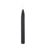 Maxbell Beeswax Candles Long Candles Hand Made Honeycomb Taper Wedding Decors Black