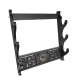 Maxbell Density Board Display Stand Wall Mounted Bracket Horizontal Storage Rack 3 Tiers