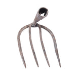 Maxbell Rake Head Four Tooth High Carbon Steel for Weeding Soil Loosening Farm L Pointed Head
