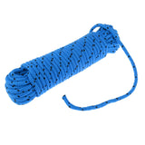 Maxbell 20m High Strength Braided Rope Outdoor Climbing Emergency Rescue sky blue