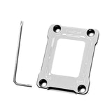 Maxbell CPU Contact Frame Aluminum Alloy Anti Bending for 12TH Gen LGA1700 Silver