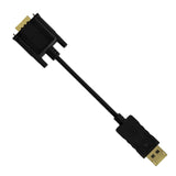 Maxbell DP to VGA Adapter DP to VGA Cable for Laptop Monitor Projector