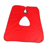 Maxbell Hairdressing Cape Comfortable Convenient Visible Apron for Barber Shop red