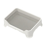 Maxbell Dog Toilet Cleaning Tool for Cat Indoor Potty Tray Puppy Training Potty Tray White