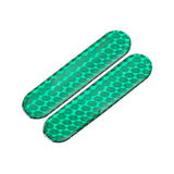 Maxbell 2 Pieces Car Reflective Sticker Auto Reflector Stickers for Pickup Green