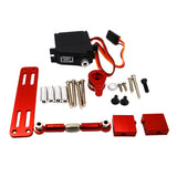 Maxbell 17G Steering Engine Servo with Bracket Kit for 1/16 Wltoys RC Red