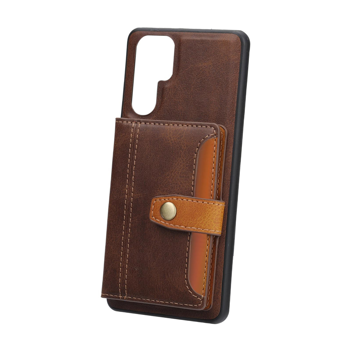 Maxbell Shockproof Cell Phone Cover Mobile Accessories Phone Case for for S23 Phone Brown